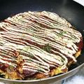 京ん家's cooksnap of when they made ビニール袋で混ぜるおからのお好み焼き②.