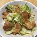 どですかん's cooksnap of when they made キャベツと鶏ももの味噌炒め.