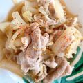 mmmugi's cooksnap of when they made 豚こま肉とモヤシで節約&カサ増し豚丼♬.