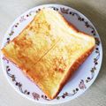 take♪aki♪'s cooksnap of when they made *ハムとチーズdeフレンチトースト*.
