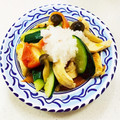 あっこ姉's cooksnap of when they made 鶏胸しっとり♡トマト胡瓜のさっぱり炒め.