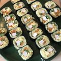 Yokchina's cooksnap of when they made 簡単具沢山★カレーマヨ海苔巻き.
