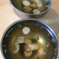 Yokchina's cooksnap of when they made 永谷園のお吸い物に柚子胡椒.