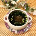なつき☆ミ's cooksnap of when they made わかめ☆とろろ昆布スープ.