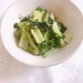 yesmama's cooksnap of when they made 小松菜のじゃこ炒め.