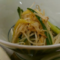 たんこたんきち's cooksnap of when they made 簡単＊もやしときゅうりのゴマ油炒め＊.