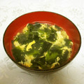 龍青空ママ's cooksnap of when they made 【 ワカメとかき玉の中華スープ♪ 】.