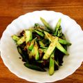 emiemiy's cooksnap of when they made アスパラのおかか炒め.