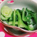 みっくママ's cooksnap of when they made 白だしで小松菜のお浸し✨(^q^)☺.