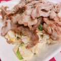 みっくママ's cooksnap of when they made 焼肉ON炒飯♡.