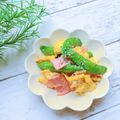 ☆のんのんの～ん☆'s cooksnap of when they made *ベーコン・卵・スナックエンドウ炒め*.