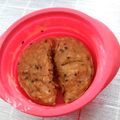 あずっしー's cooksnap of when they made きな粉オートミール蒸しパン.