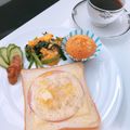 こゆめはは's cooksnap of when they made お手軽朝ごはん☆マヨハムチーズトースト.