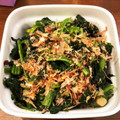 yukaぶぅちゃん's cooksnap of when they made 必殺！ほうれん草のからし和え.