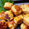 kananam's cooksnap of when they made 鶏つくねの照り焼き 卵の黄身添え.