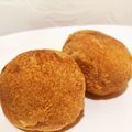 haci子's cooksnap of when they made 天然酵母でつくる、マラサダ風ドーナツ☆.