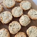 クックW5UP70☆'s cooksnap of when they made ローズマリーと岩塩のホロホロ食感クッキー.