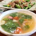 Superlittleboo's cooksnap of when they made 残り野菜で☆簡単スープ♪.