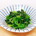 Miella's cooksnap of when they made 簡単！3分 ほうれん草のナムル.