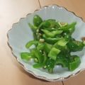 きらり流れ星's cooksnap of when they made クミンシードで♪まるごとピーマン炒め.
