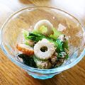 88231838's cooksnap of when they made 【簡単】小松菜、ちくわ、シーチキンサラダ.