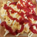白龍ユーリ大好き's cooksnap of when they made レンジで簡単☆スクランブルエッグ.