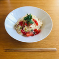akiohi's cooksnap of when they made ネギたっぷり！トマトとしらすの冷たい素麺.