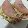 わたるんママ's cooksnap of when they made 余ったキャベツの千切りでハムのパッタン.