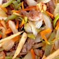 ュキンコ's cooksnap of when they made 簡単！さっぱり食べられる青椒肉絲.