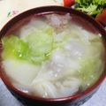 くりすたるけいこ's cooksnap of when they made ワンタンの皮リメイク！簡単ワンタンスープ.