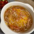 uuuuu7's cooksnap of when they made フワフワ〜ニラ玉☆カニカマあんかけ.