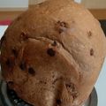 ♡愛ちゃん♡'s cooksnap of when they made HBでチョコチップ入りココア食パン.