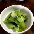 ゆみのしん's cooksnap of when they made チンゲン菜のごま油和え.