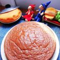 irharuka's cooksnap of when they made ぐりとぐら♡フライパンカステラ.