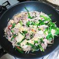 花岡ルツ's cooksnap of when they made 豚肉のスタミナニラ玉炒め.