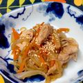 ❀あずき❀'s cooksnap of when they made 糸こんと豚バラの甘辛煮！.