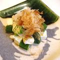 るちあママ's cooksnap of when they made クリームチーズとオクラのぽん酢がけ☆.