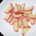空遥☆ましゃlove's cooksnap of when they made 揚げずにヘルシー♪かまぼこチップス.