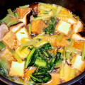 クックCPD054☆'s cooksnap of when they made 厚揚げと小松菜としいたけの炒め煮♪.