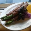 にゃんがす's cooksnap of when they made ５分焼くだけ! 柔らか牛肉アスパラ巻き.