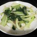 nana_tenjo's cooksnap of when they made 青梗菜のとろみ炒め.