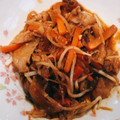 ほのぼのいっこ's cooksnap of when they made 時短！豚バラ肉とモヤシのピリ辛みそ炒め.