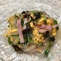 秋生3号's cooksnap of when they made 春雨の中華風サラダ.