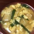 Mii♡K's cooksnap of when they made ニラ玉スープ(和風醤油だし味).