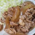 ちーちゃんキッチン's cooksnap of when they made 簡単美味しい！タモリ風しょうが焼き.