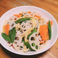 華夢那's cooksnap of when they made 簡単油揚げと野菜のオイスターソース炒め.