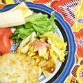 mmameco's cooksnap of when they made 玉ねぎの卵とじウスターソース味.