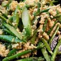 クックSNQQDS☆'s cooksnap of when they made アスパラ とツナ入り卵の炒め物.