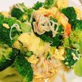 ノティコ's cooksnap of when they made ブロッコリーとふわふわ卵の中華炒め.