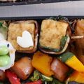 micchaaaan's cooksnap of when they made お弁当に！厚揚げの大葉ベーコン巻き.